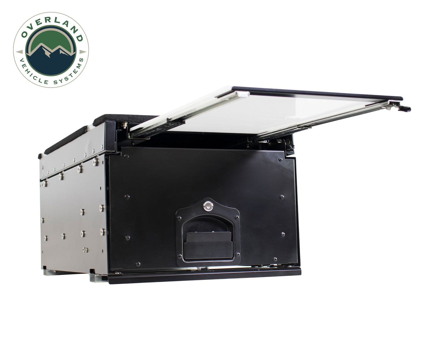 Overland Vehicle Systems Overland Vehicle Systems Cargo Box With Slide Out Drawer & Working Station Size
