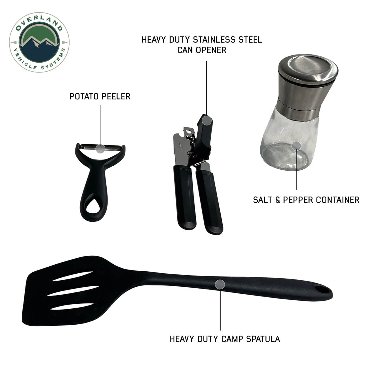 Overland Vehicle Systems Overland Vehicle Systems CP Duty 39 Piece Glamping Kitchen System