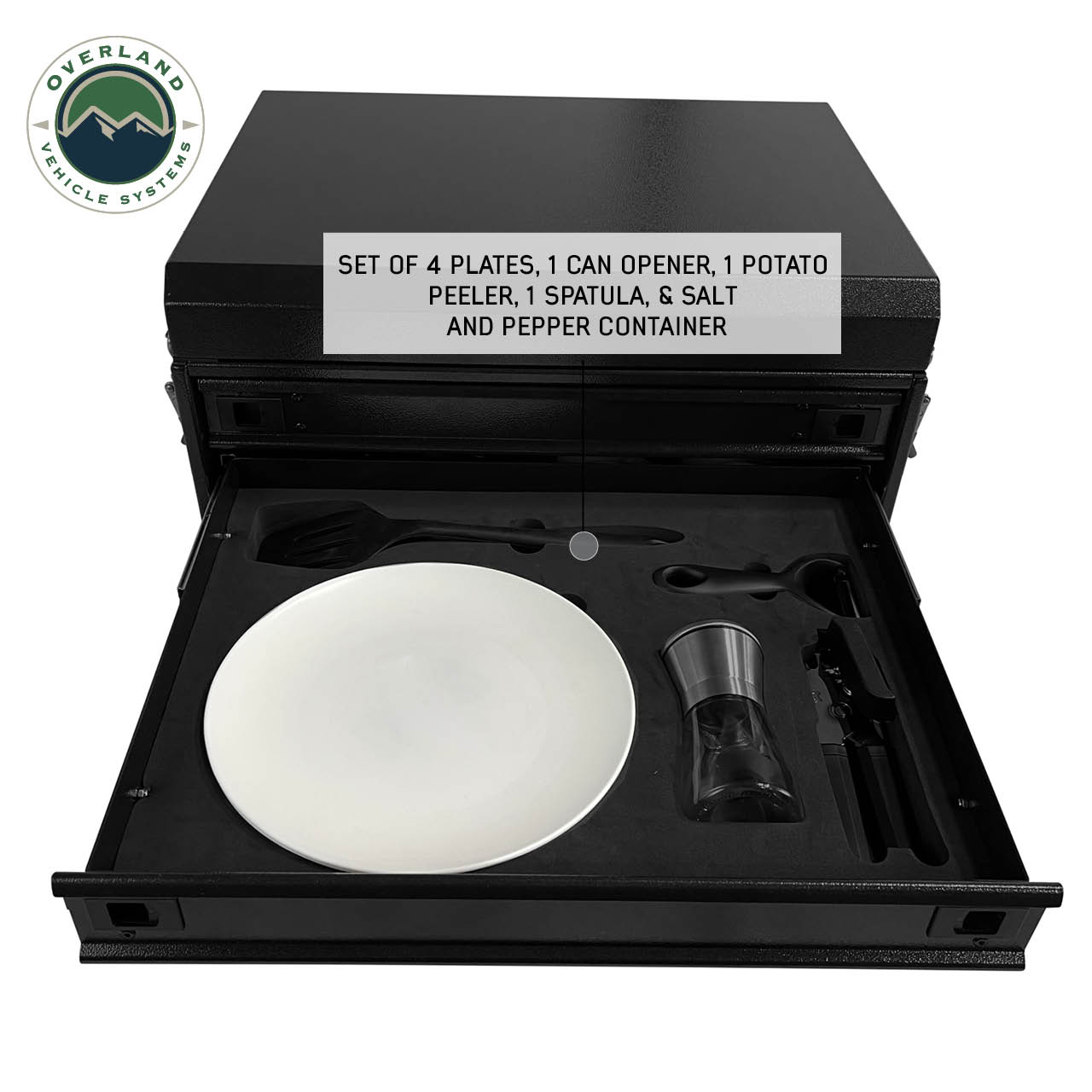 Overland Vehicle Systems Overland Vehicle Systems CP Duty 39 Piece Glamping Kitchen System