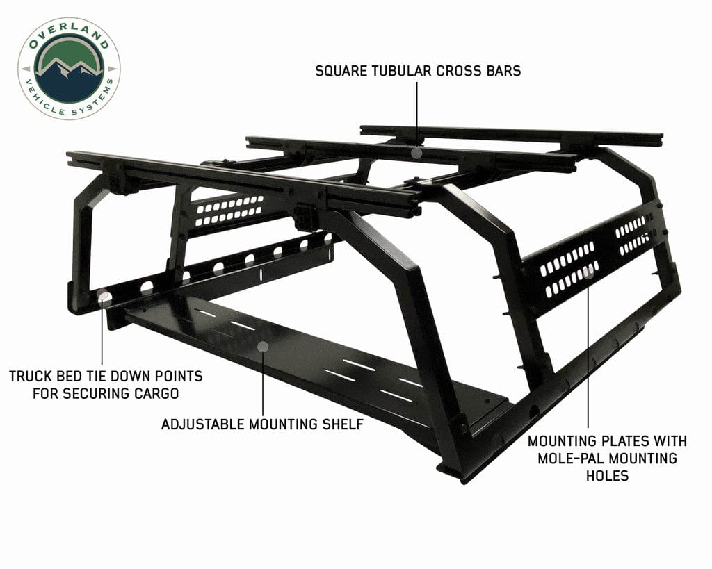 Overland Vehicle Systems Overland Vehicle Systems Discovery Short Bed Rack