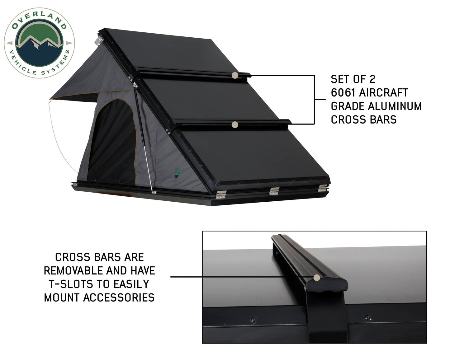 Overland Vehicle Systems Overland Vehicle Systems Mamba 3 Roof Top Tent
