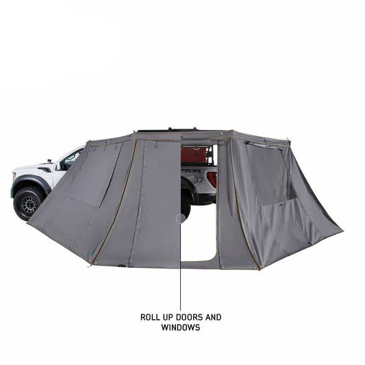 Overland Vehicle Systems Overland Vehicle Systems Nomadic 180 LTE Awning Wall with Windows
