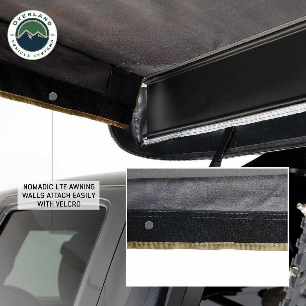 Overland Vehicle Systems Overland Vehicle Systems Nomadic 180 LTE Awning Wall with Windows