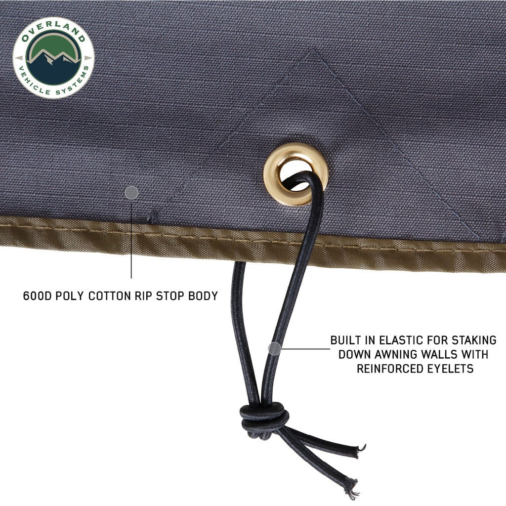 Overland Vehicle Systems Overland Vehicle Systems Nomadic 270 Awning Wall Kit with Windows