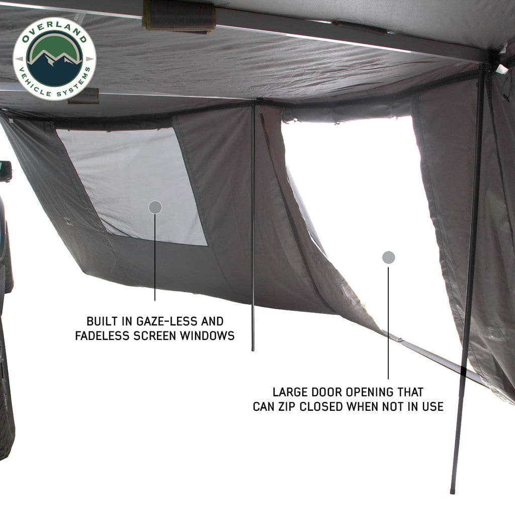 Overland Vehicle Systems Overland Vehicle Systems Nomadic 270 Awning Wall Kit with Windows