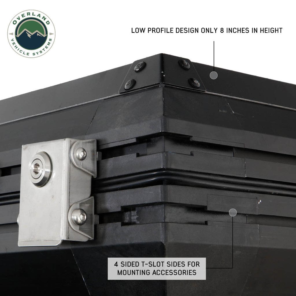 Overland Vehicle Systems Overland Vehicle Systems Sidewinder Aluminum Side Opening 2-3 Person Roof Top Tent