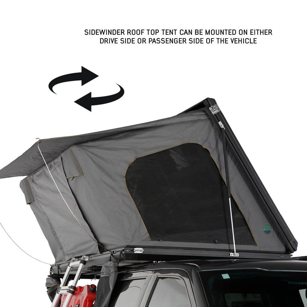 Overland Vehicle Systems Overland Vehicle Systems Sidewinder Aluminum Side Opening 2-3 Person Roof Top Tent