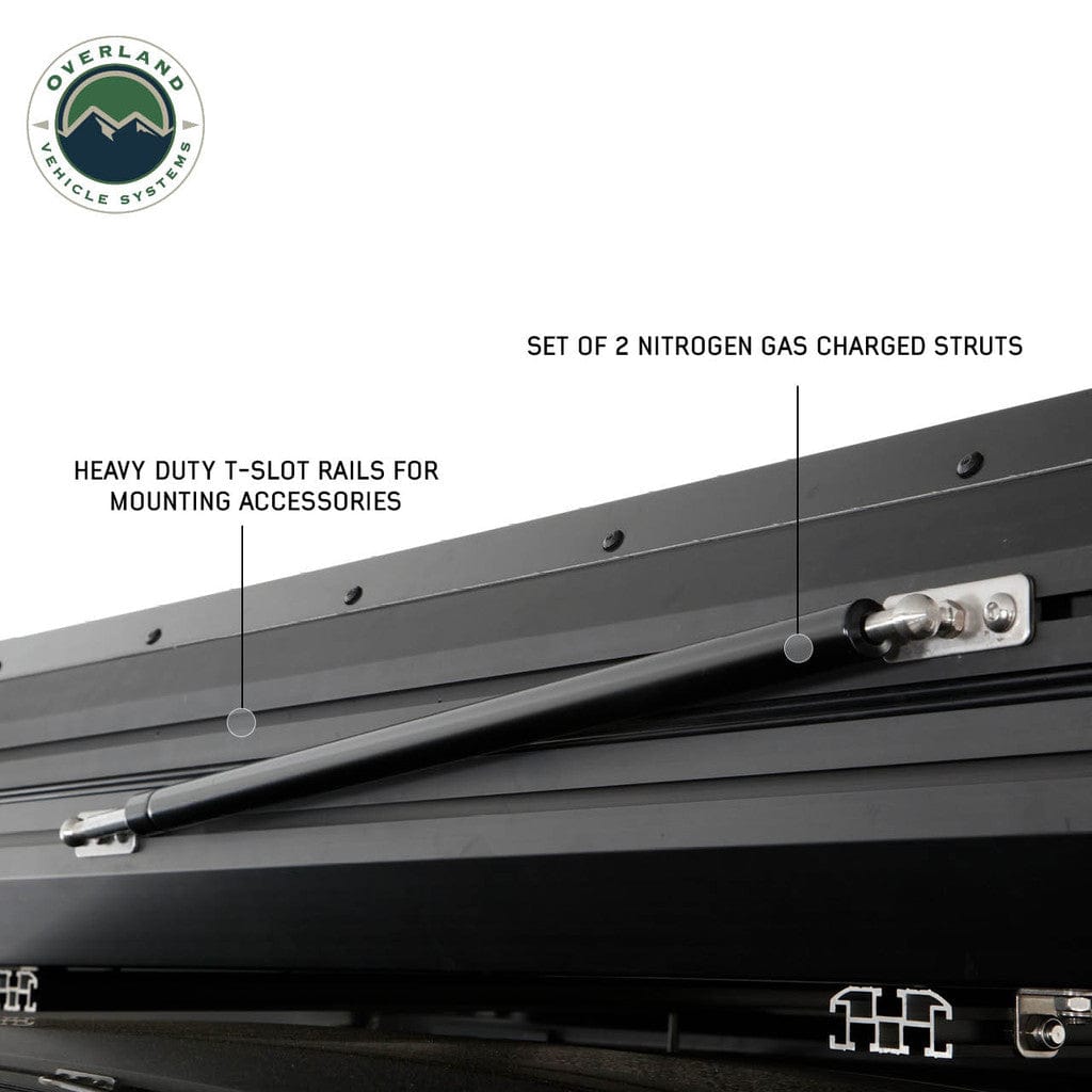 Overland Vehicle Systems Overland Vehicle Systems Sidewinder Aluminum Side Opening 2-3 Person Roof Top Tent