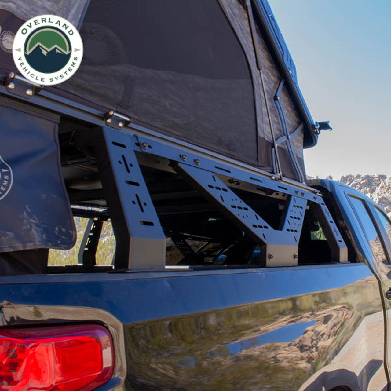 Overland Vehicle Systems Mid Height Modular Truck Bed Rack