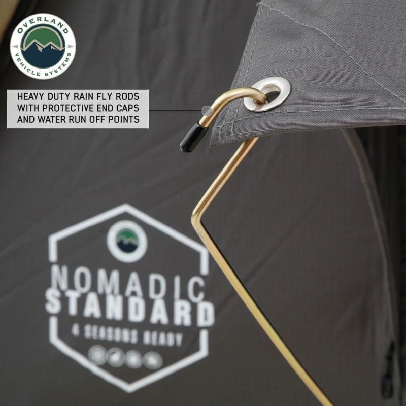 Overland Vehicle Systems (OVS) Soft Shell Roof Top Tent Overland Vehicle Systems Nomadic Standard Roof Top Tent