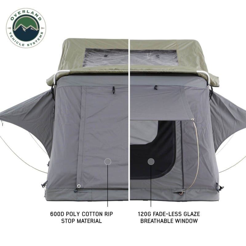 Overland Vehicle Systems (OVS) Soft Shell Roof Top Tent Overland Vehicle Systems Nomadic Standard Roof Top Tent