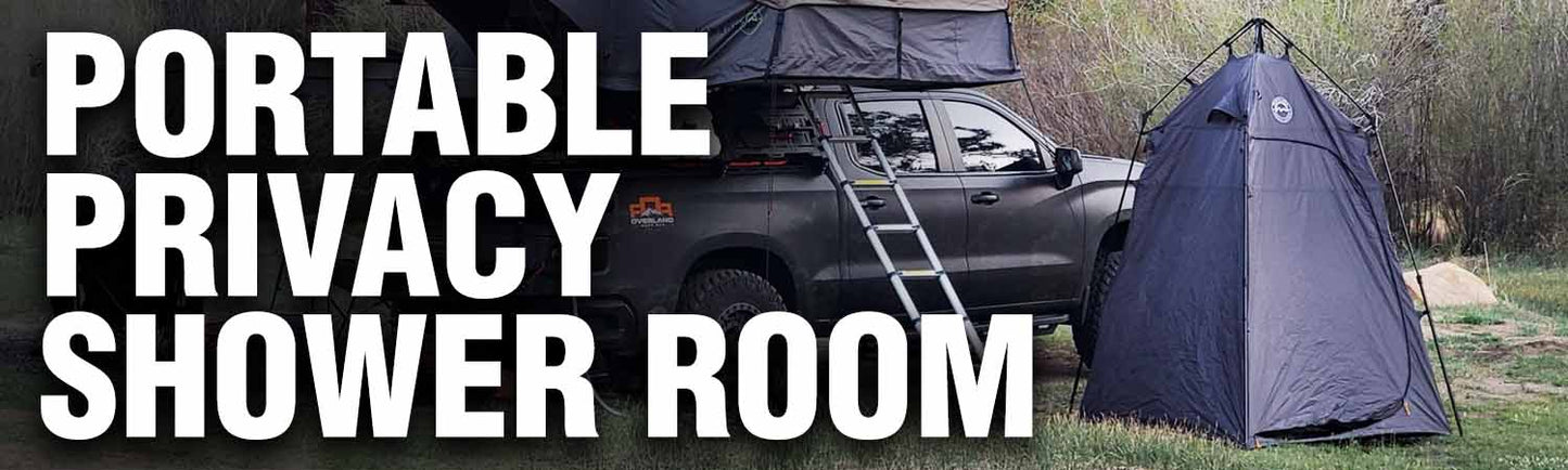 Portable Privacy Room with Shower | Overland Vehicle Systems