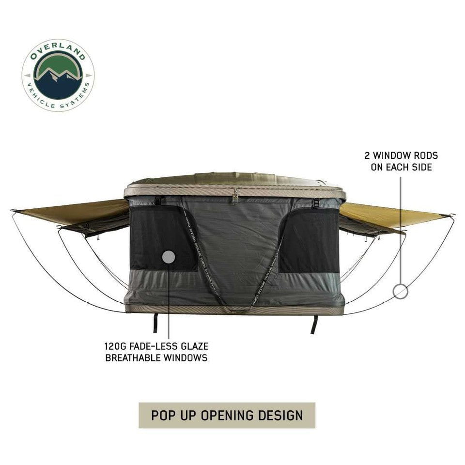 Overland Vehicle Systems XD Bundu Rooftop Tent from Overland Vehicle Systems