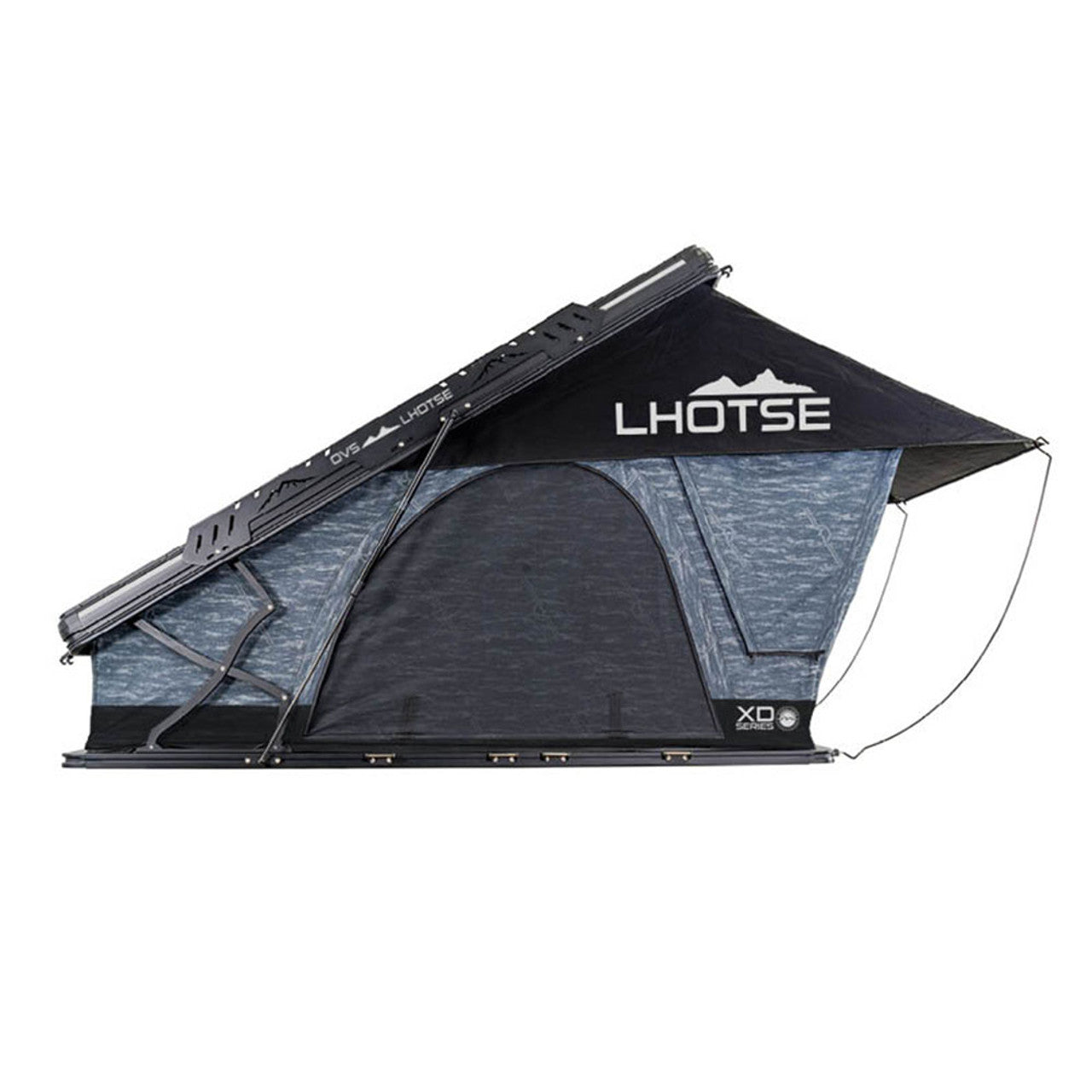 snelle opzet tent Overland 18589902 XD Lohtse 2 Clamshell Aluminum Roof Top Tent