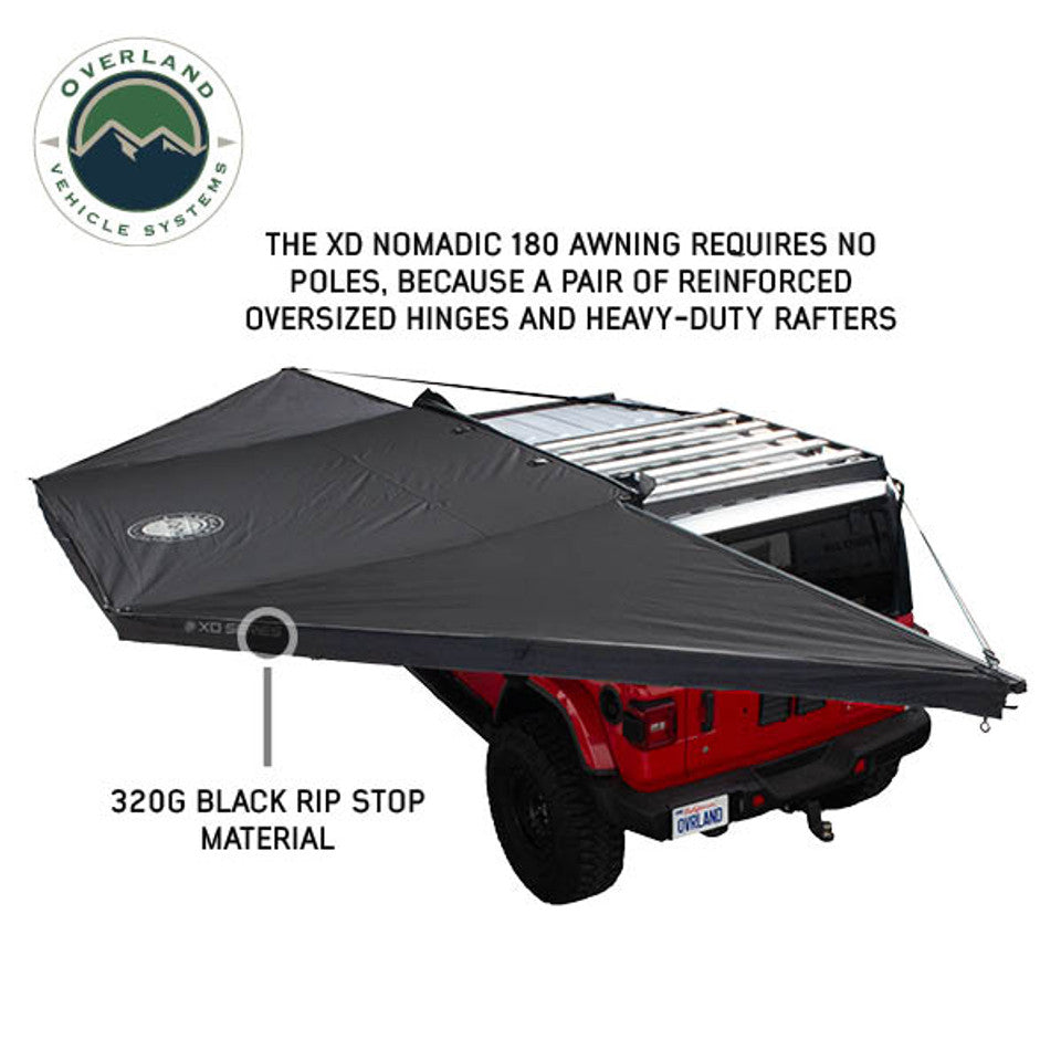 Overland Vehicle Systems XD Nomadic 270/180 Blackout Awning