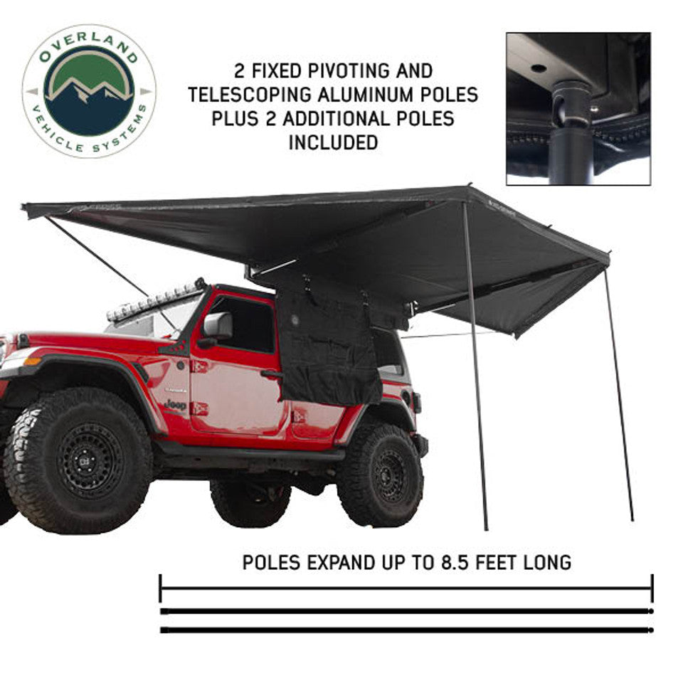 Overland Vehicle Systems XD Nomadic 270/180 Blackout Awning