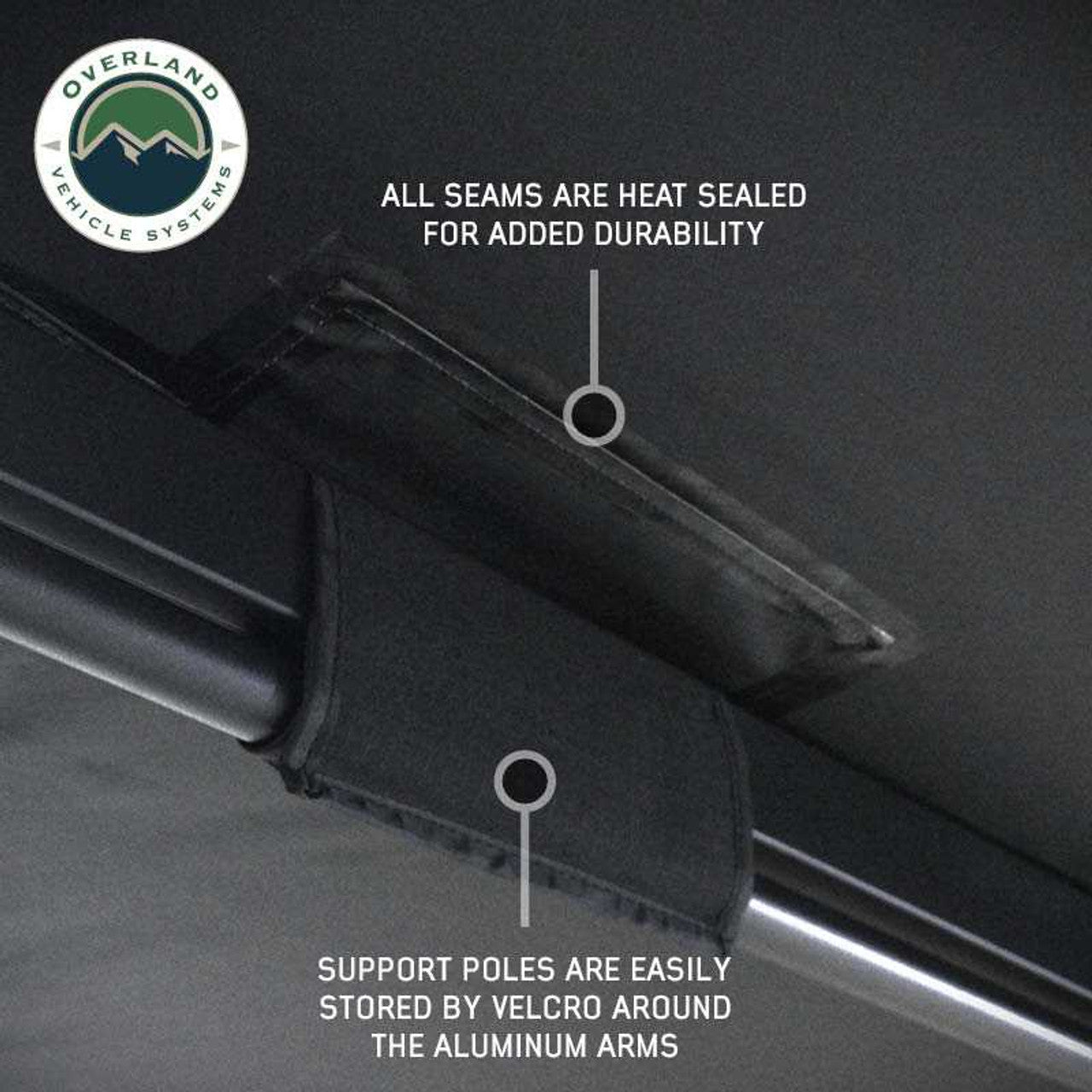 Overland Vehicle Systems XD Nomadic 270/180 Blackout Awning
