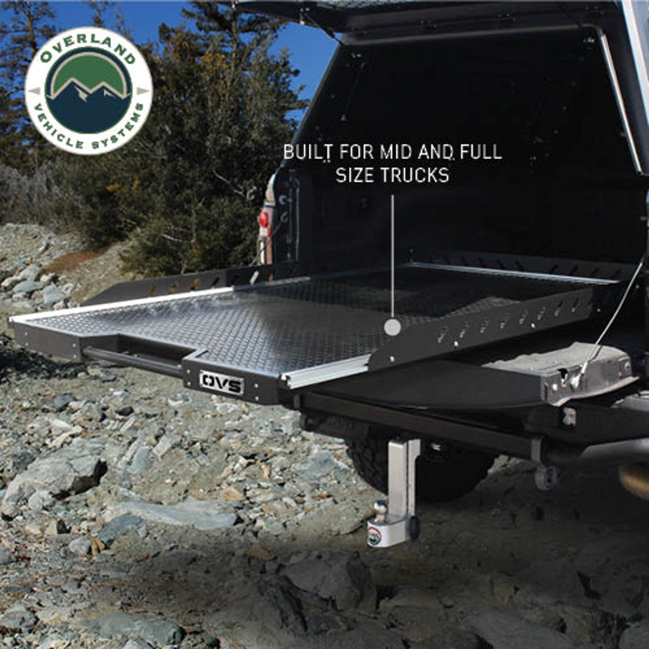 Overland Vehicle Systems Roll-Out Bed Extension for Pick Up Trucks | Short Bed