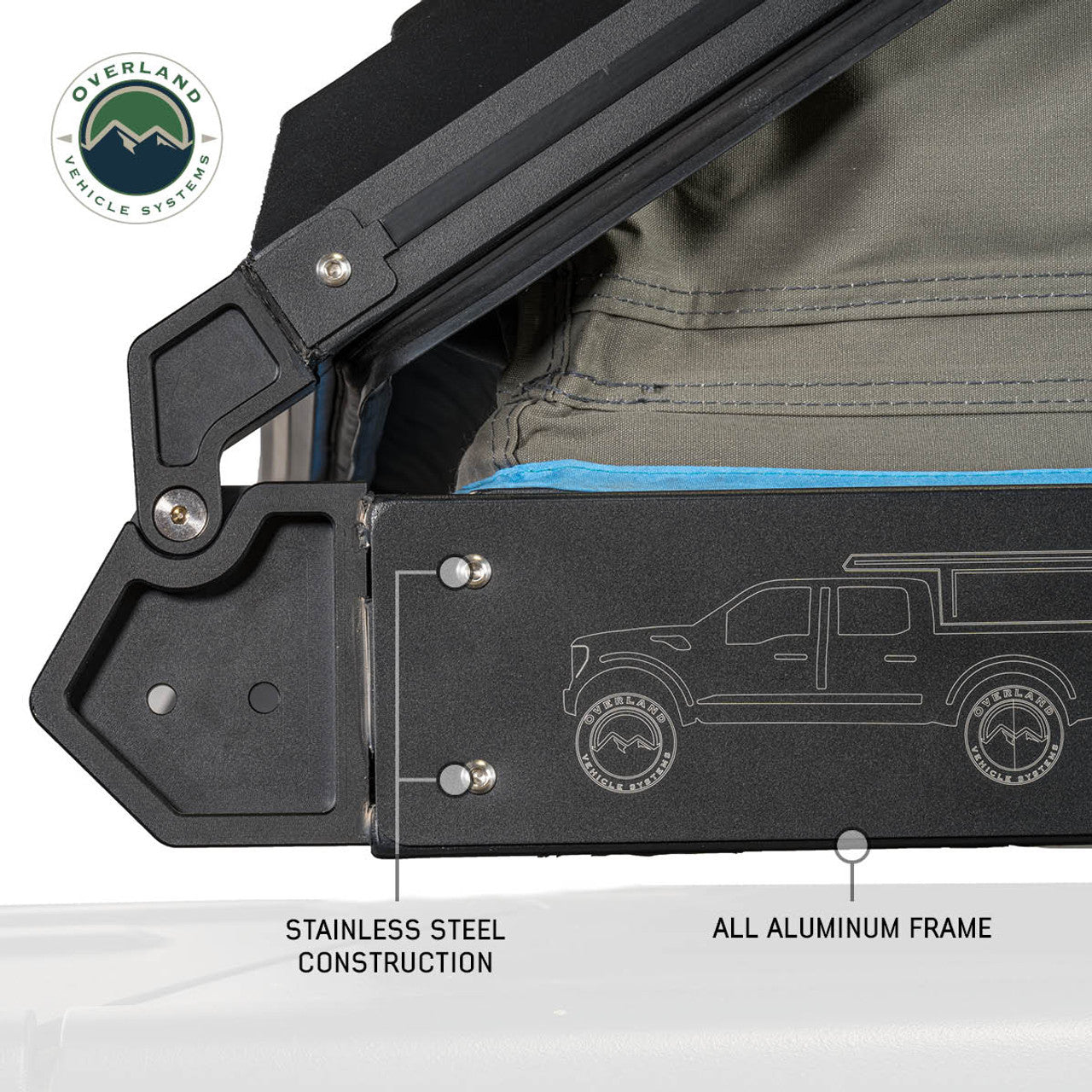 MagPak | Camper Shell Rooftop Tent | Overland Vehicle Systems
