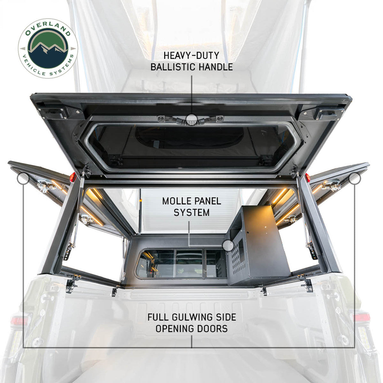 MagPak | Camper Shell Rooftop Tent | Overland Vehicle Systems