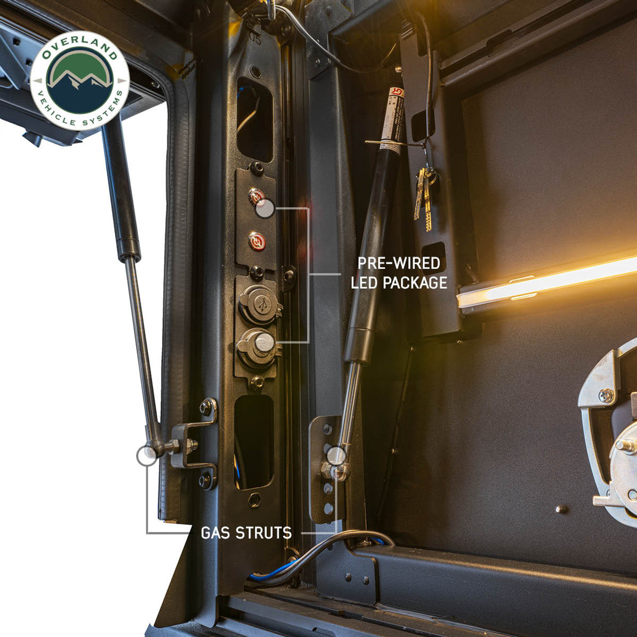 MagPak | Camper Shell Rooftop Tent | Overland Vehicle Systems