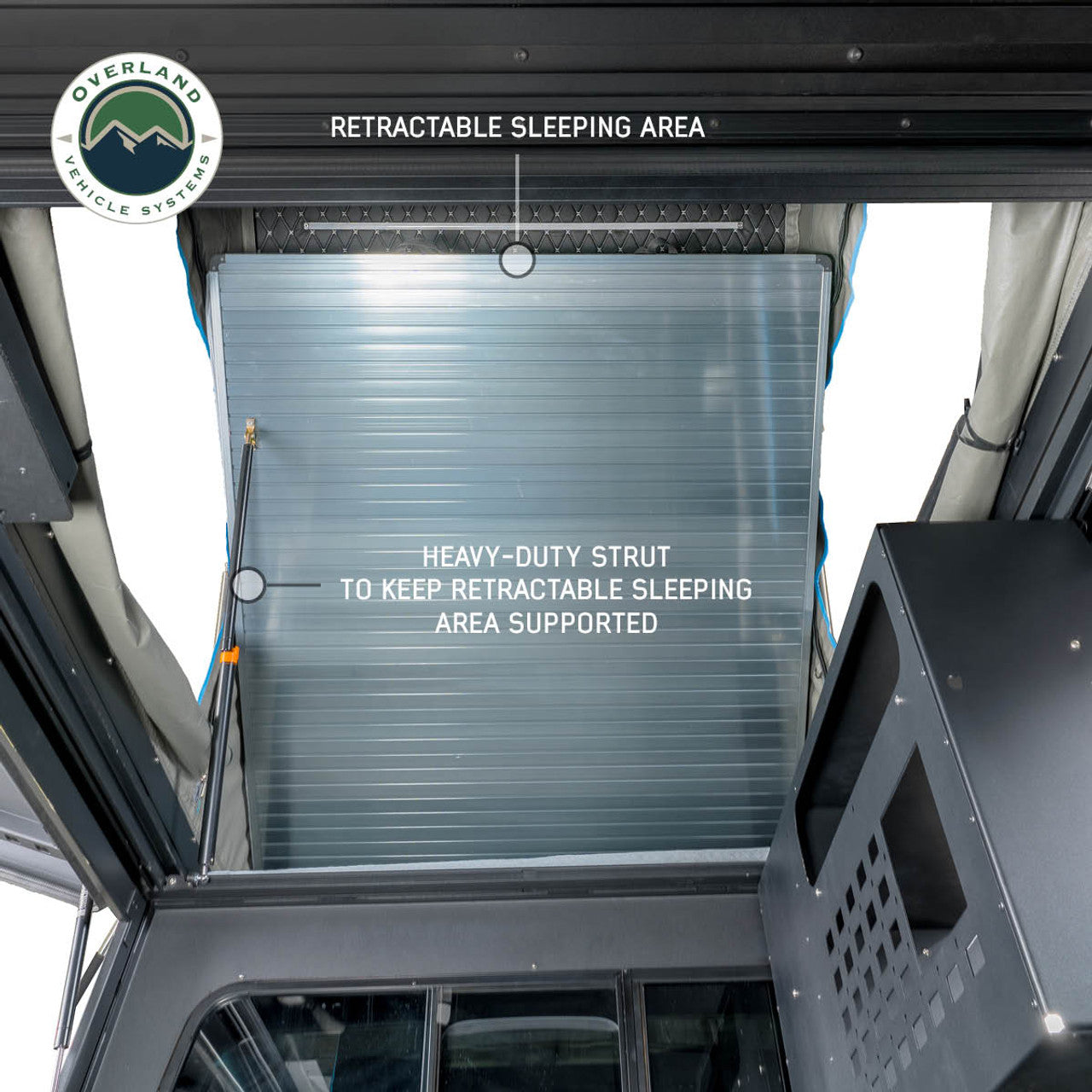 MagPak | Camper Shell Rooftop Tent | Overland Vehicle Systems