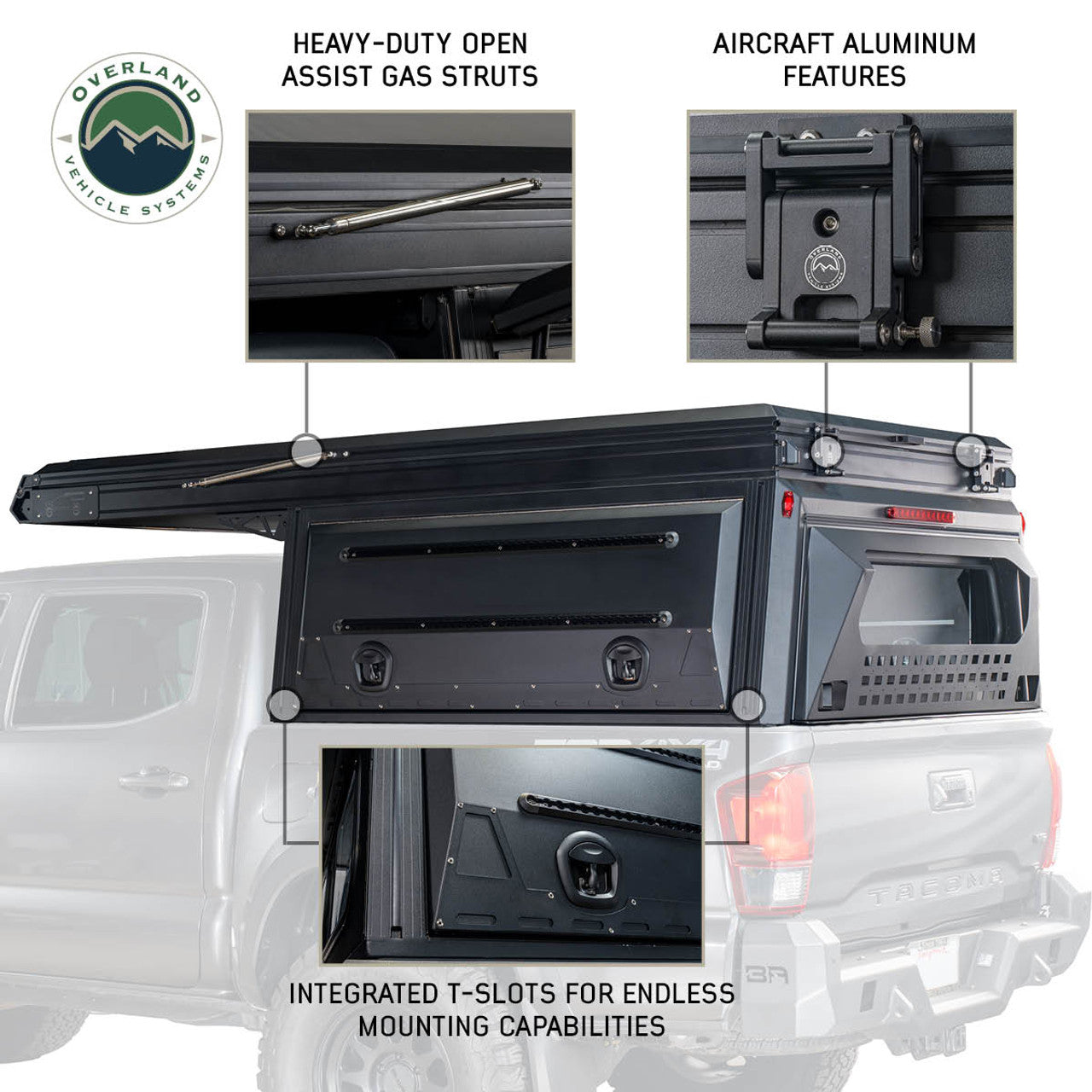 MagPak | Camper Shell Rooftop Tent | Overland Vehicle Systems