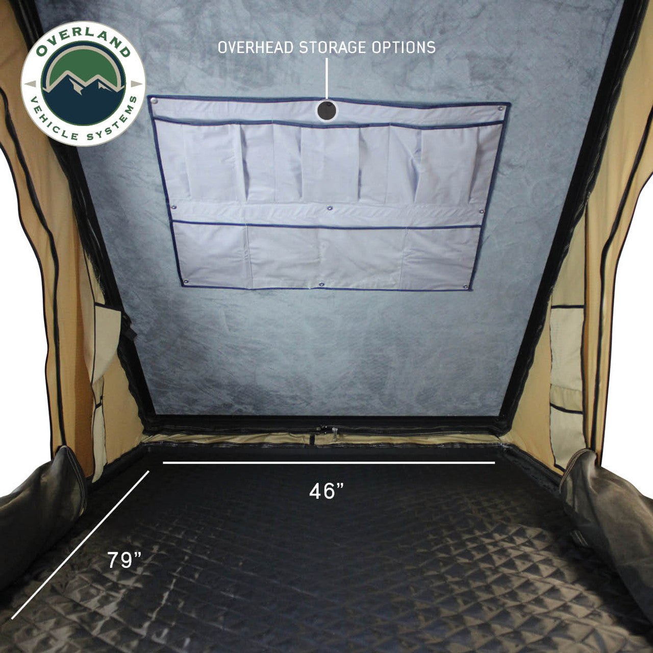 Overland Vehicle Systems TMON LD | Hard Shell Rooftop Tent