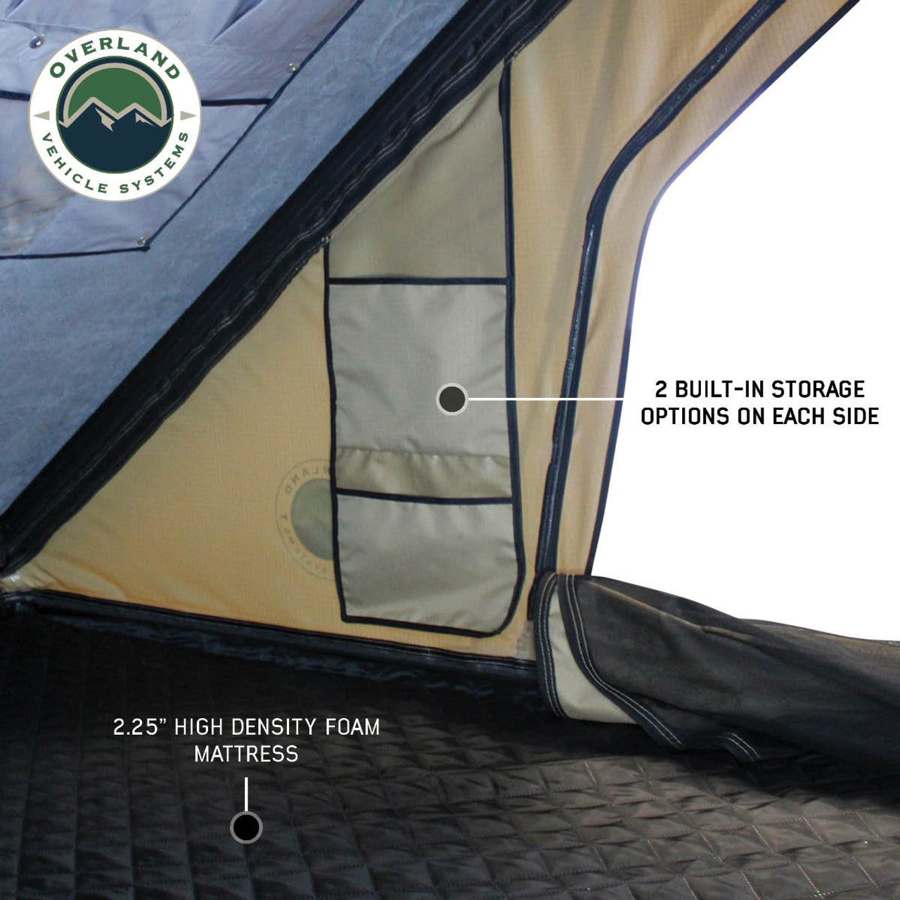 Overland Vehicle Systems TMON LD | Hard Shell Rooftop Tent