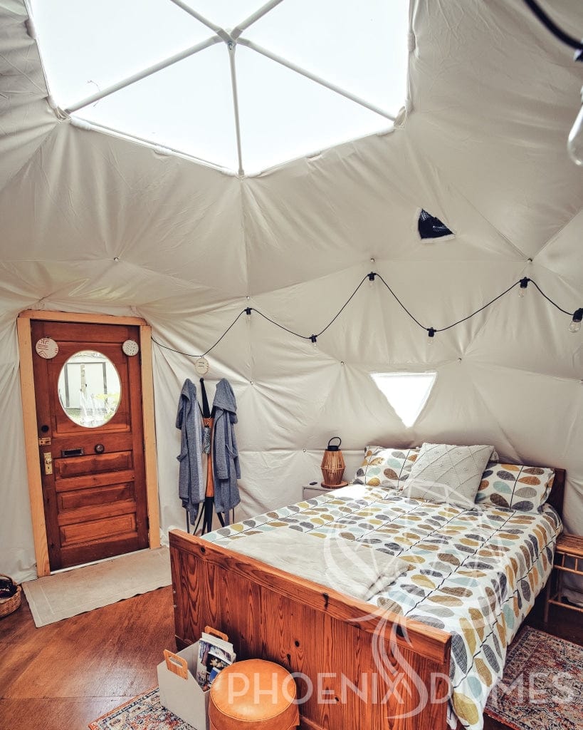 Phoenix Domes Dome DELUXE | 16' (5m) 4- Season Glamping Dome Package | Phoenix Domes
