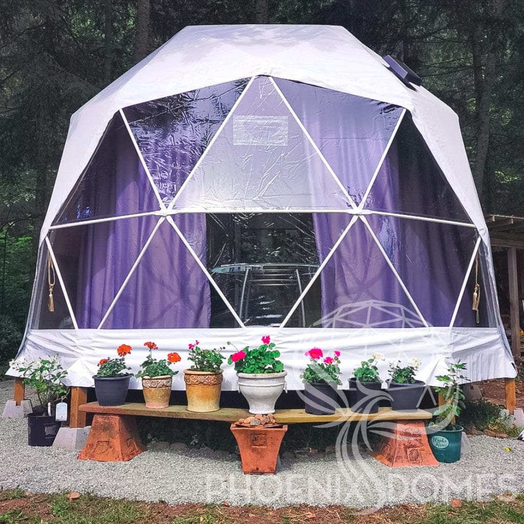 Phoenix Domes Dome DELUXE | 16' (5m) 4- Season Glamping Dome Package | Phoenix Domes