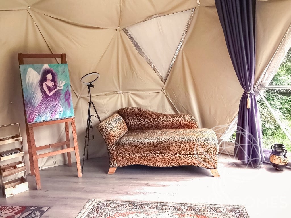 Phoenix Domes Dome DELUXE | 16' (5m) 4- Season Glamping Dome Package | Phoenix Domes