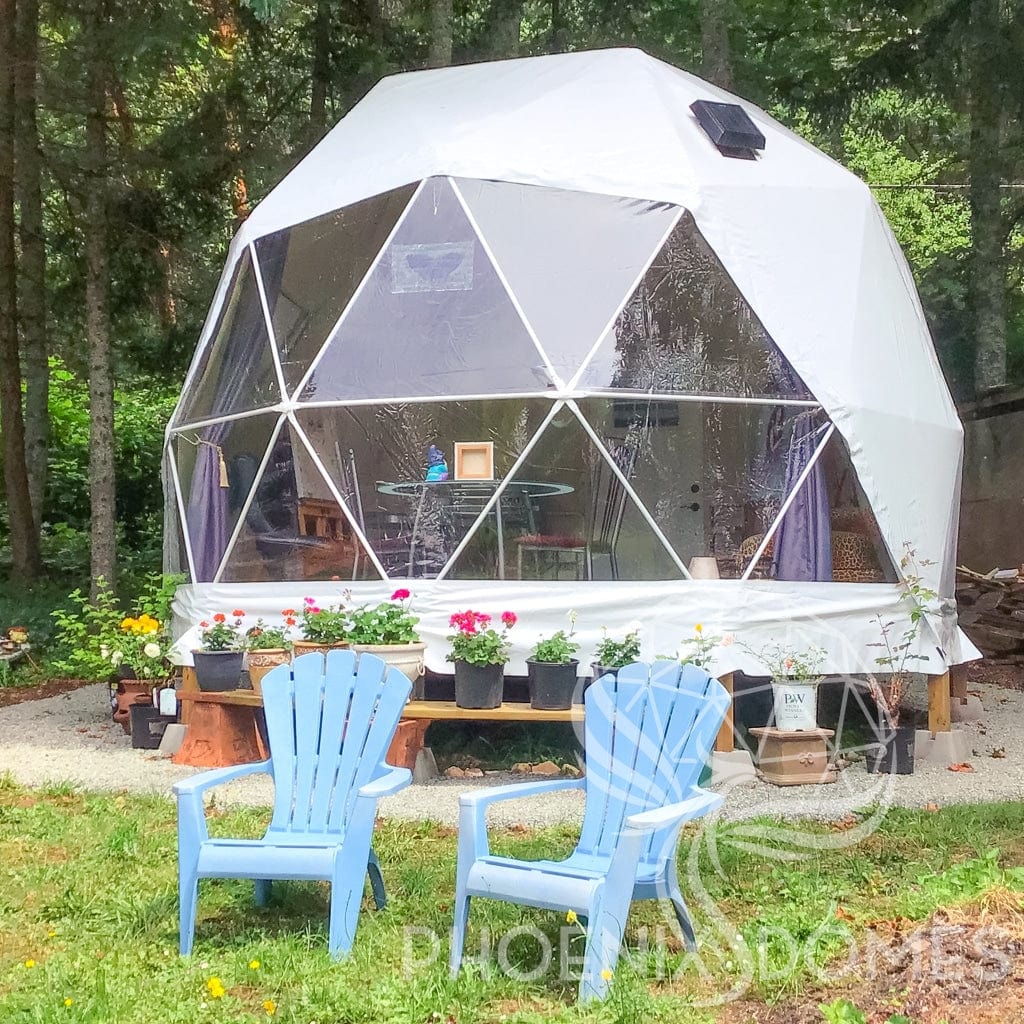 Phoenix Domes Dome DELUXE | 16' (5m) 4- Season Glamping Dome Package | Phoenix Domes