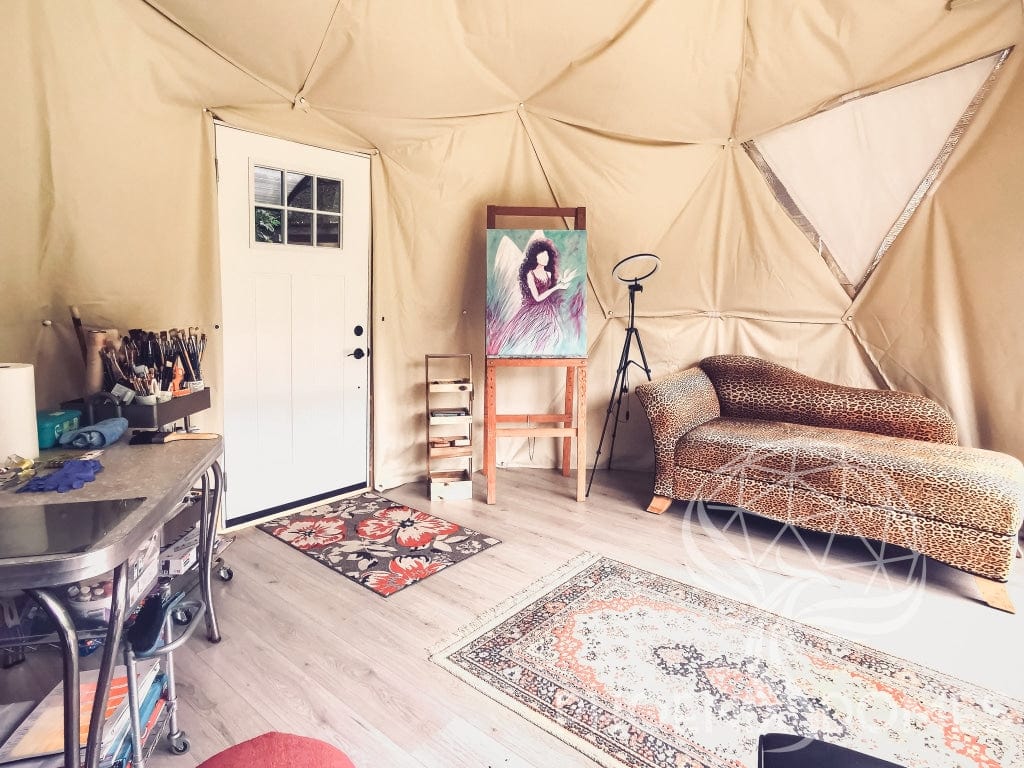 Phoenix Domes Dome DELUXE | 16' (5m) 4- Season Glamping Dome Package | Phoenix Domes