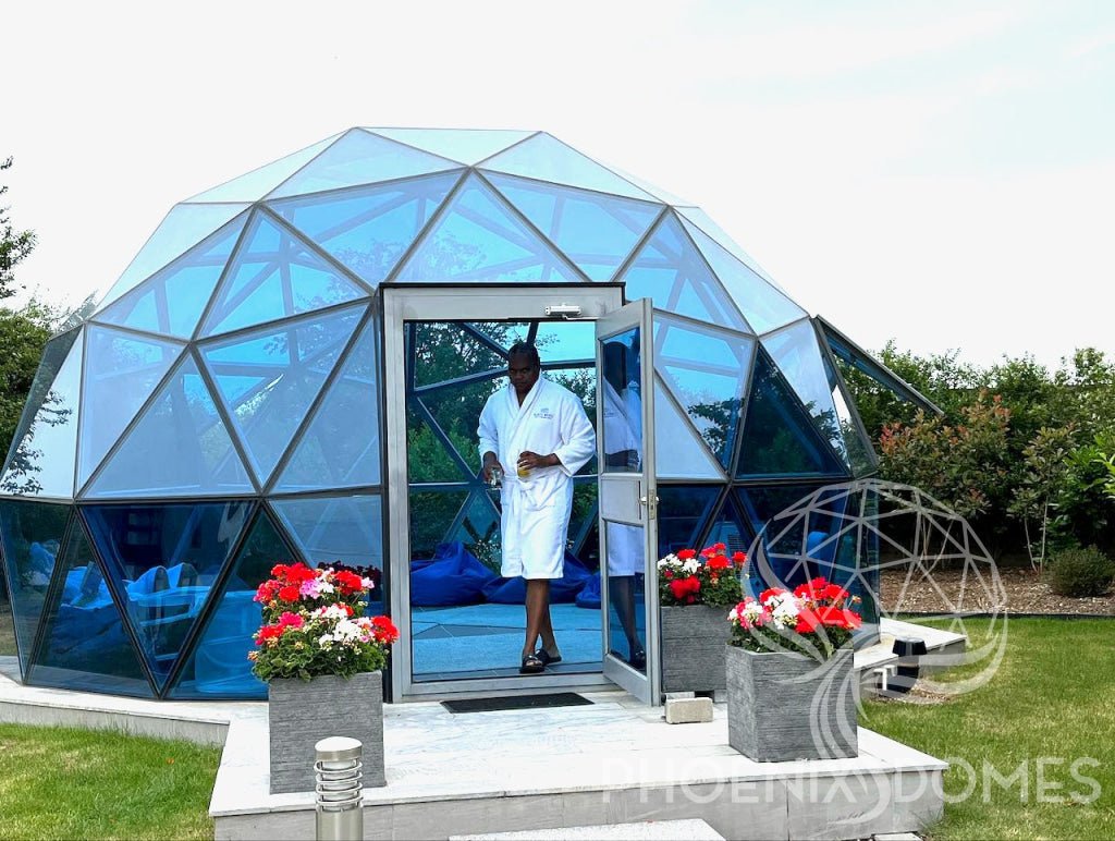 Phoenix Domes Dome Glass Dome | Glass Panel Geodesic Dome | Phoenix Domes