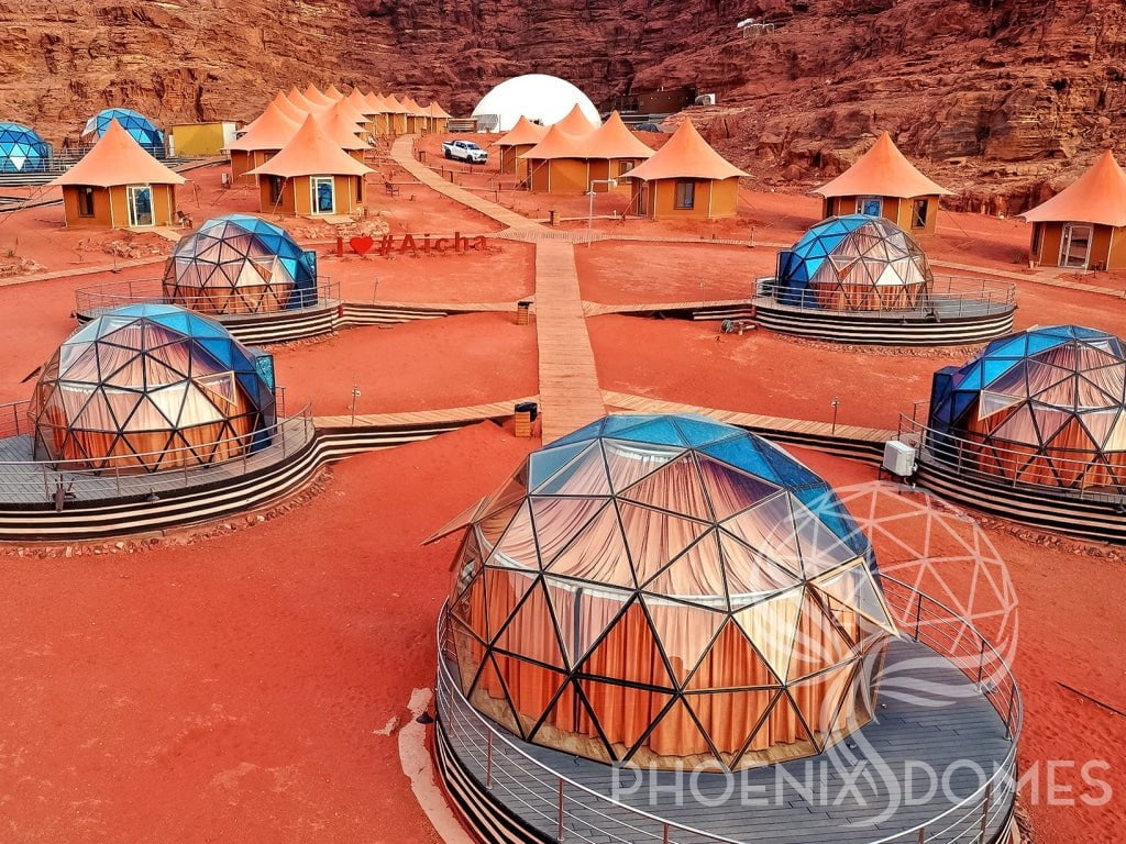 Phoenix Domes Dome Glass Dome | Glass Panel Geodesic Dome | Phoenix Domes