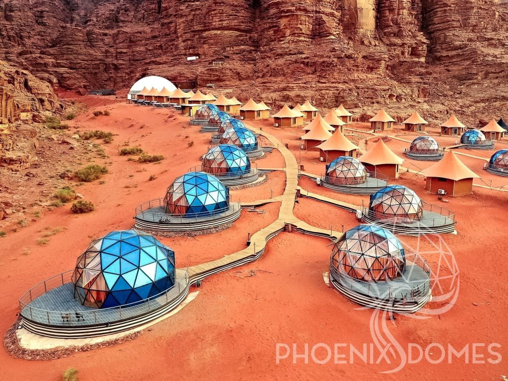 Phoenix Domes Dome Glass Dome | Glass Panel Geodesic Dome | Phoenix Domes