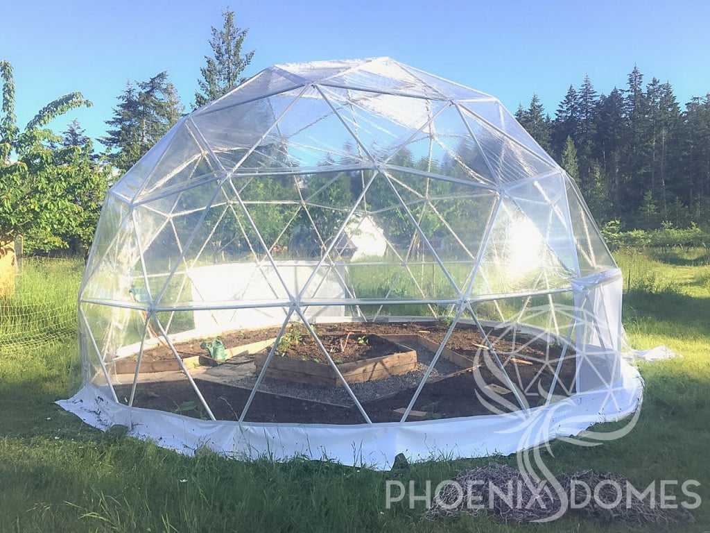 Phoenix Domes Dome Greenhouse Dome | Clear Geodesic Dome | Phoenix Domes