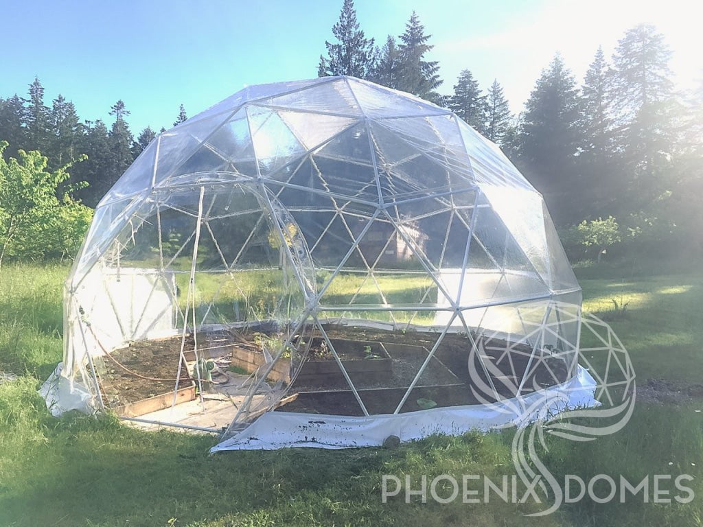 Phoenix Domes Dome Greenhouse Dome | Clear Geodesic Dome | Phoenix Domes