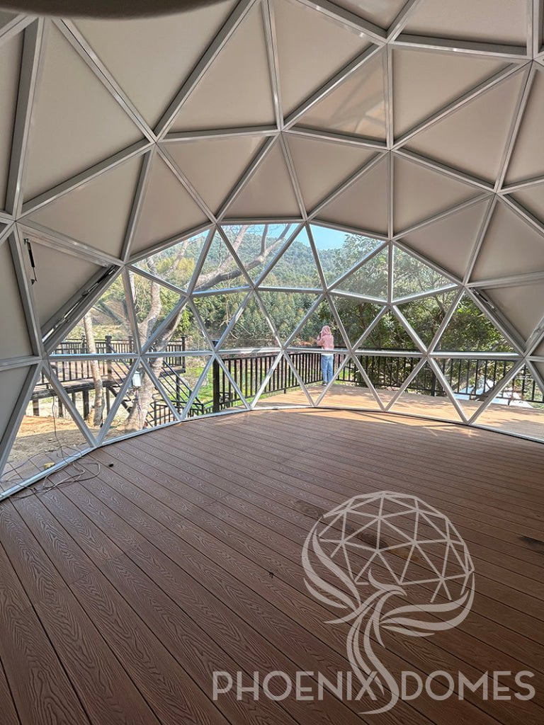 Phoenix Domes Glass/Hard Panel Dome | Geodesic Dome | Phoenix Domes