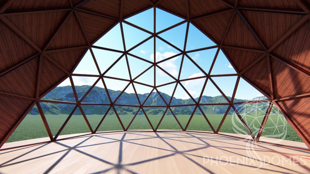 Phoenix Domes Glass/Hard Panel Dome | Geodesic Dome | Phoenix Domes