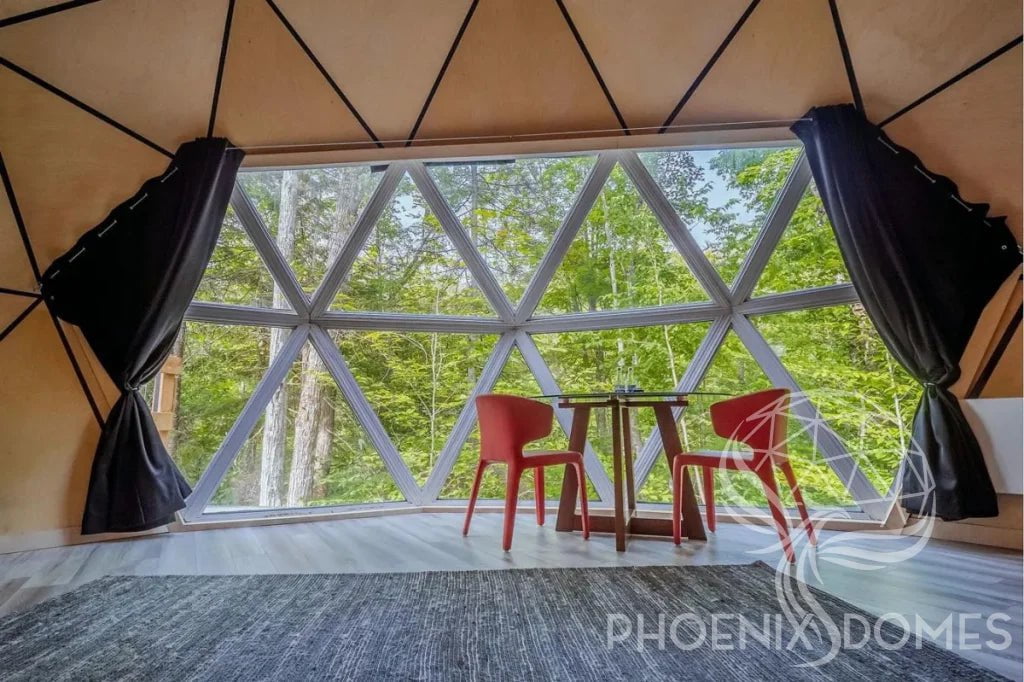 Phoenix Domes Glass/Hard Panel Dome | Geodesic Dome | Phoenix Domes