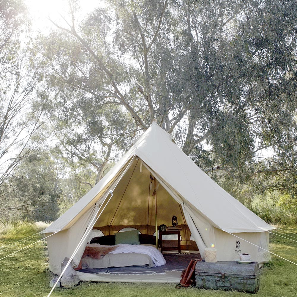 Psyclone Tents Canvas Tent Canvas Bell Tent 13' (4 Meter)