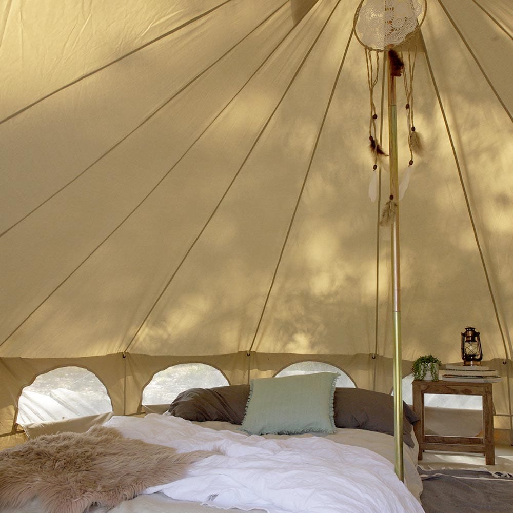Psyclone Tents Canvas Tent Canvas Bell Tent 13' (4 Meter)
