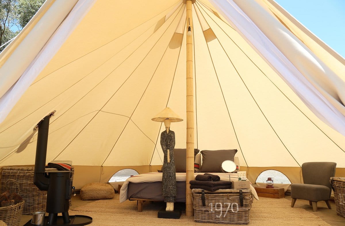 Psyclone Tents Canvas Tent Canvas Bell Tent 13' (4 Meter)