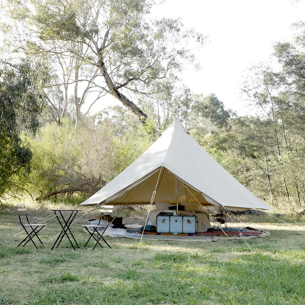 Psyclone Tents Canvas Tent Canvas Bell Tent 16' (5 Meter)