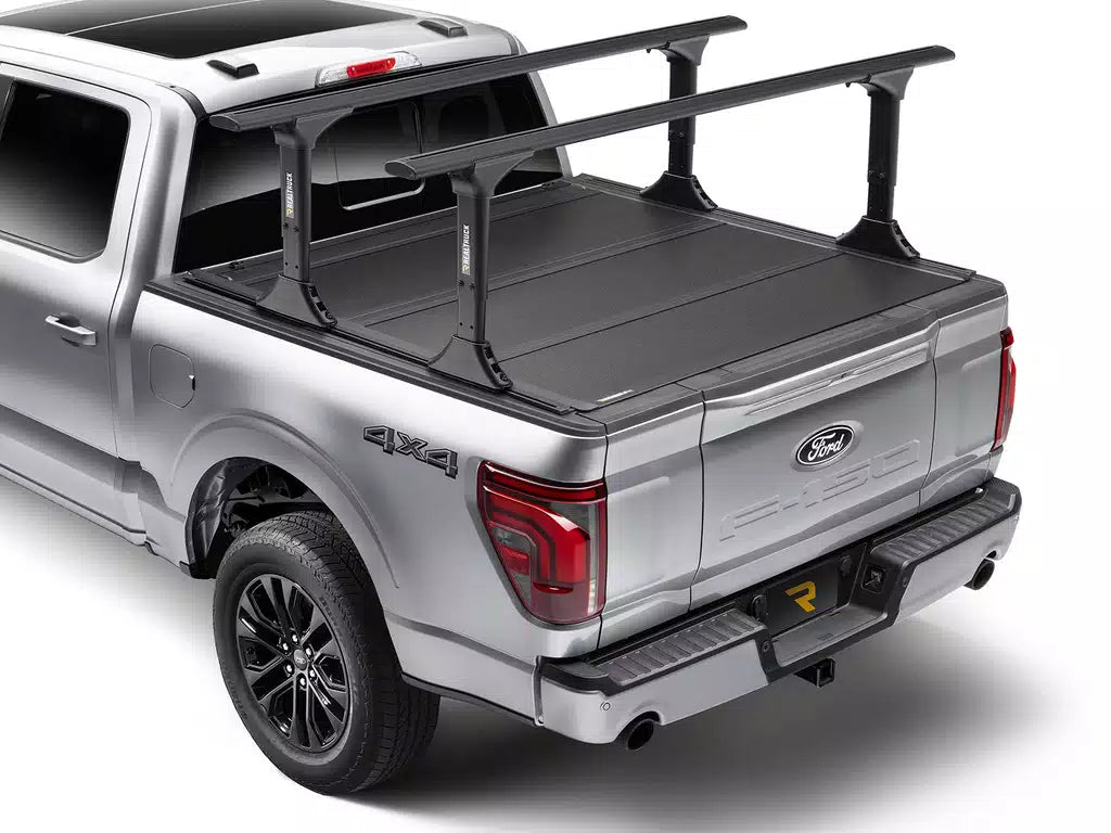 RealTruck BAKFlip MX4 TS Hard Folding Tonneau Cover w/T-Slot Rails For 2022+ Ford Maverick