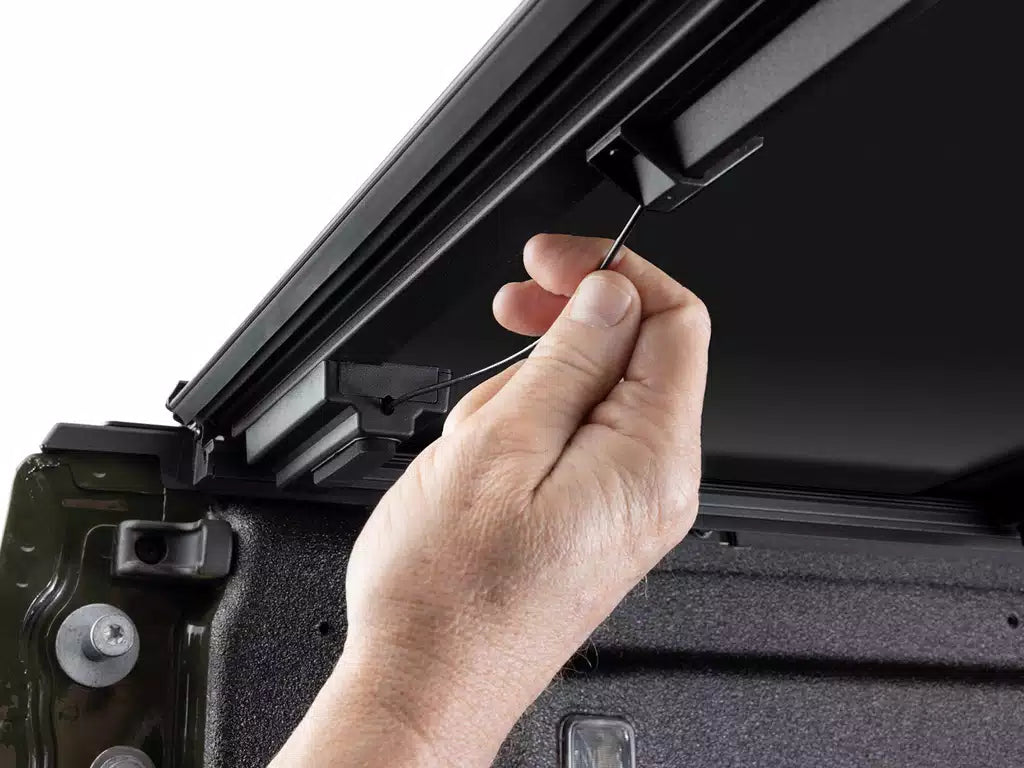 RealTruck BAKFlip MX4 TS Hard Folding Tonneau Cover w/T-Slot Rails For 2022+ Ford Maverick