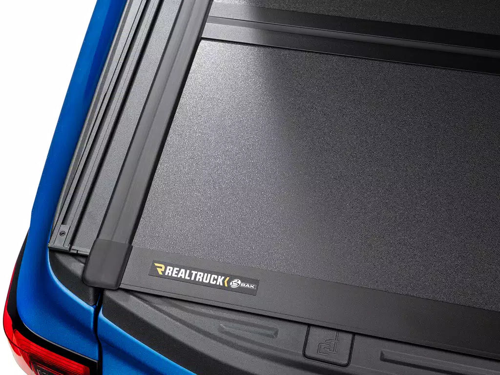 RealTruck BAKFlip MX4 TS Hard Folding Tonneau Cover w/T-Slot Rails For 2022+ Ford Maverick