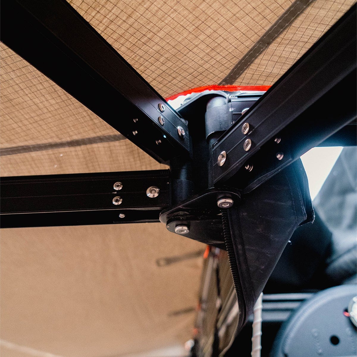 Tuff Stuff Overland Awning 270 Degree Awning - Olive | Tuff Stuff Overland